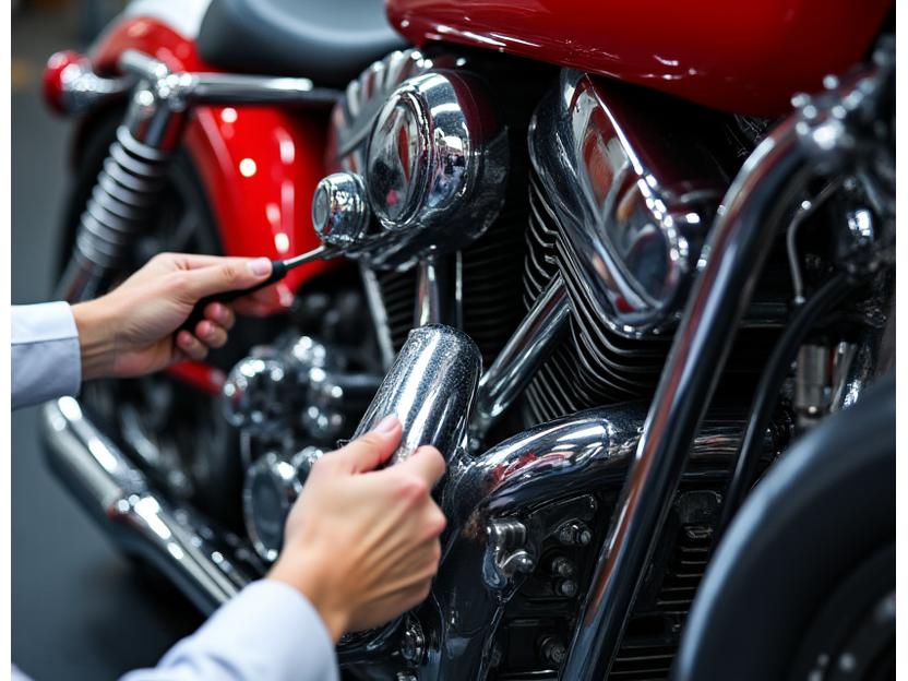 Motorcycle cleaning and precision detailing service in Bristol